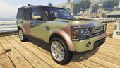 Land Rover Discovery 2010: Vojska Srbije | Serbian Army [Replace | ELS]